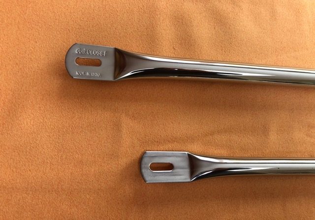 QuikCLOSET Stainless Steel Closet Rod